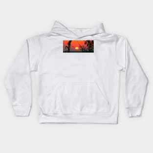 Algarve sunrise Kids Hoodie